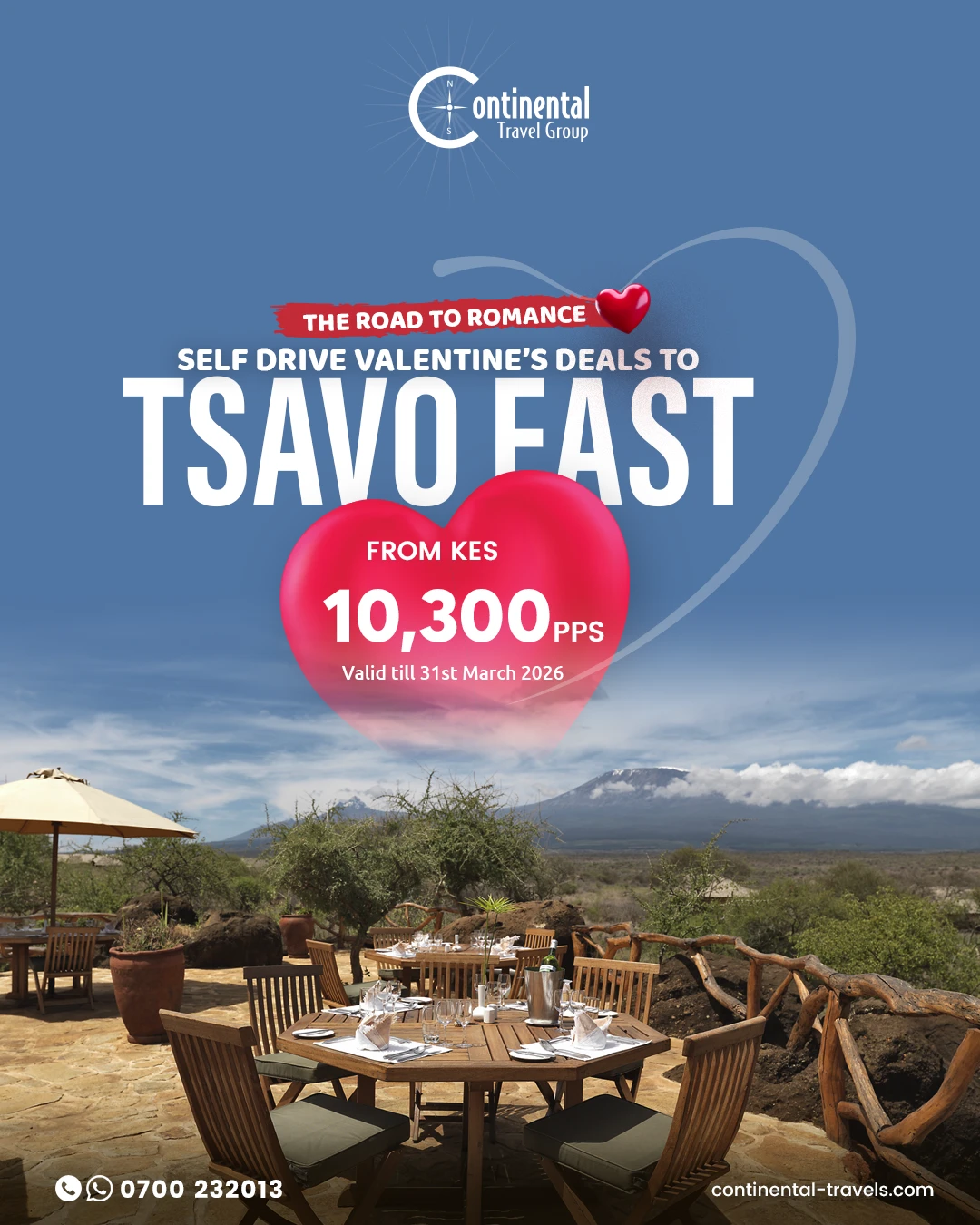 Red Elephants and Red Roses. Coincidence? We don’t think so. – Tsavo East Deals This Valentine’s
